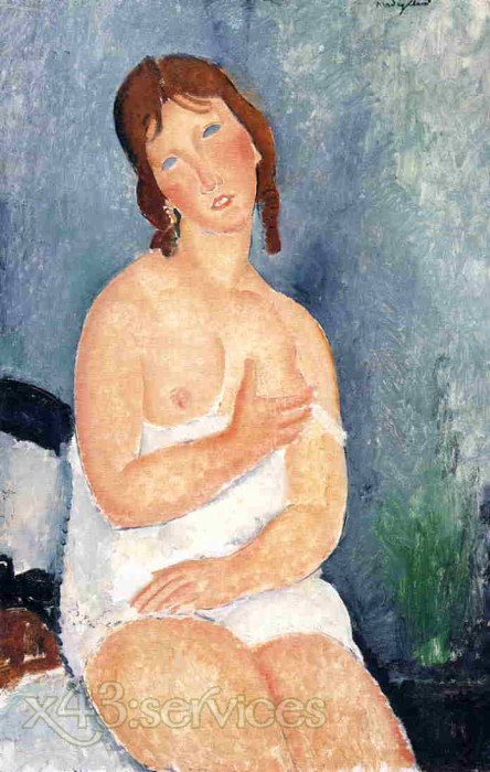 Amedeo Modigliani - Die Sennerin - The Dairymaid